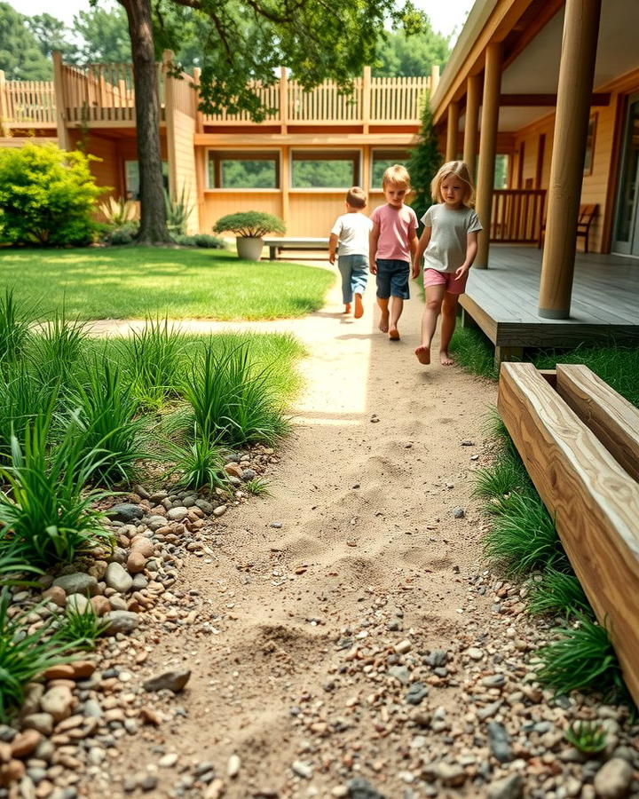 Sensory Pathways - 30 Eyfs Outdoor Area Ideas