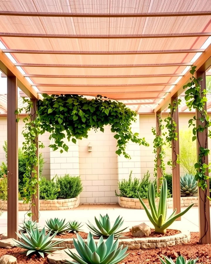 Shade Structures - 25 Xeriscape Ideas