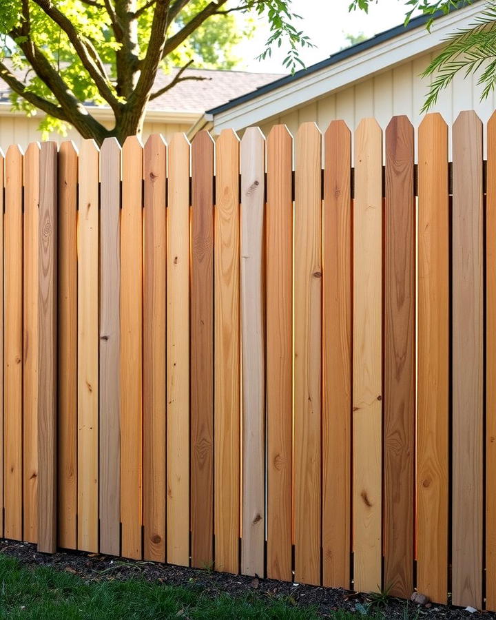 Shadow Box Fence - 25 Wood Fence Ideas