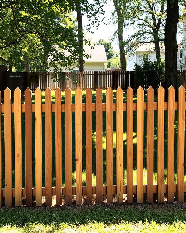 Shadowbox Fence - 25 Wood Fence Ideas