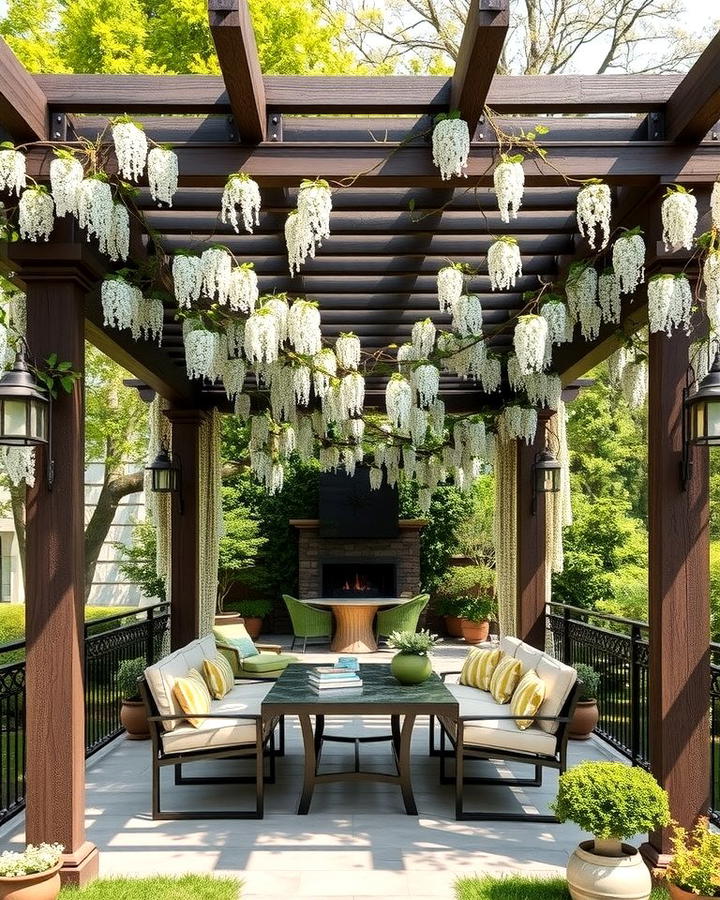 Shady Pergola Retreat - 25 Shady Garden Ideas