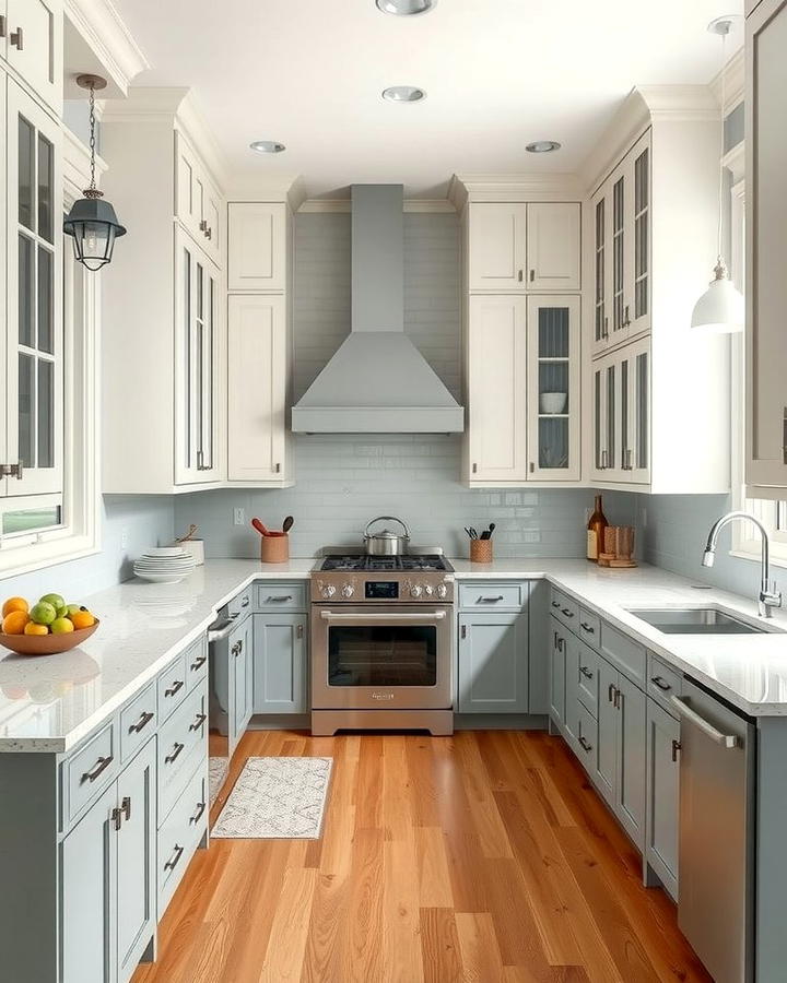 Shaker Style Cabinets - 25 Transitional Kitchen Ideas