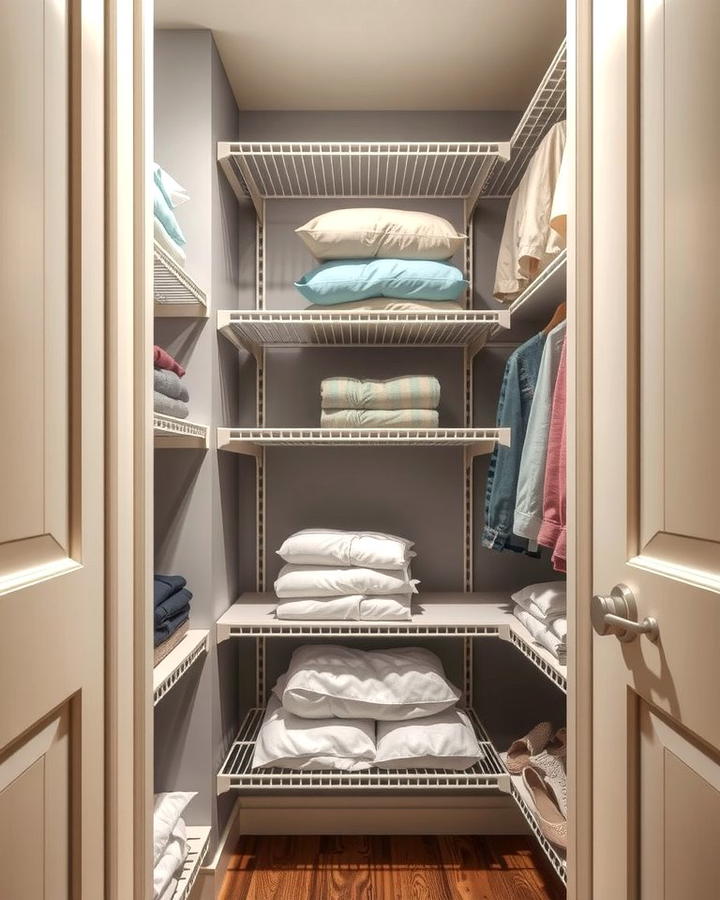 Shelf Dividers for Better Organization - 25 Small Closet Storage Ideas