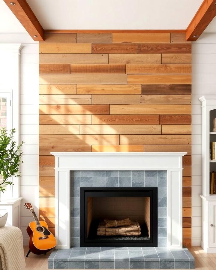 Shiplap Charm - 30 Fireplace Wall Ideas