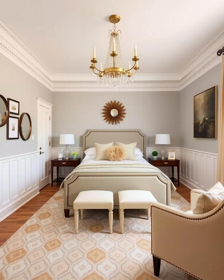 Shiplap Wainscoting - 25 Shiplap Bedroom Ideas