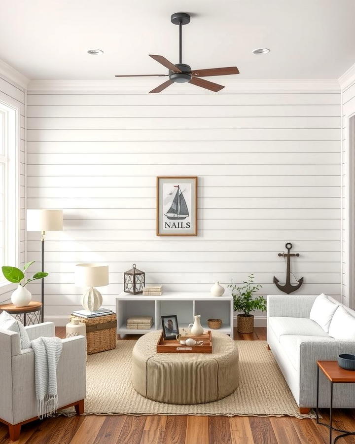 Shiplap Walls for a Coastal Vibe - 25 Wall Texture Ideas