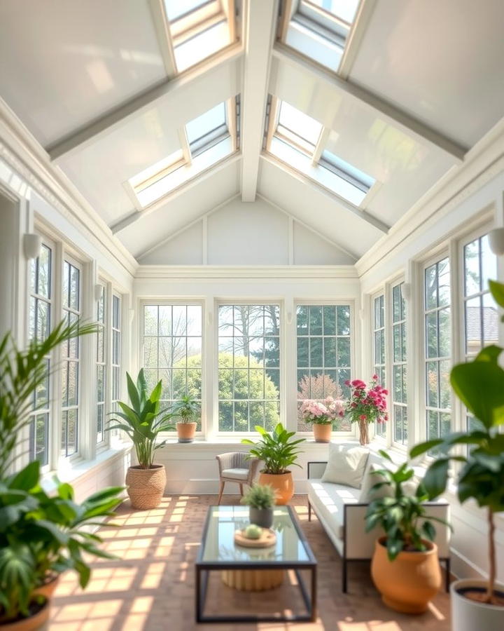 Skylights for Natural Illumination - 25 Three Season Porch Ideas