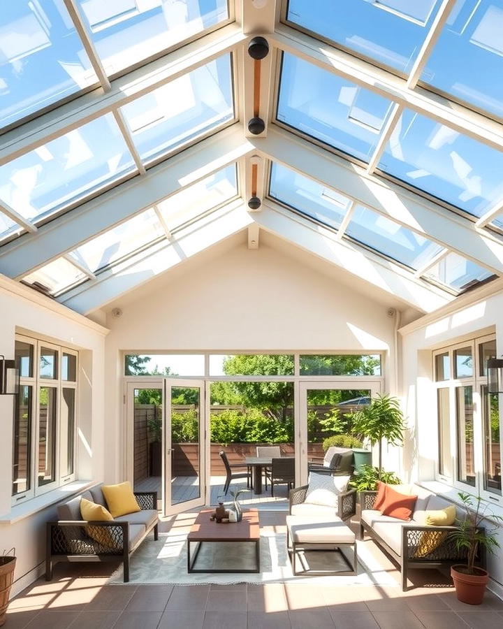 Skylights for Natural Light - 25 patio ceiling ideas