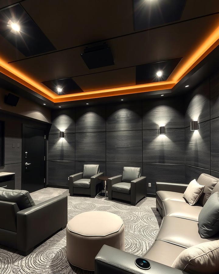 Slate Gray 2 - 30 Home Theater Paint Colors