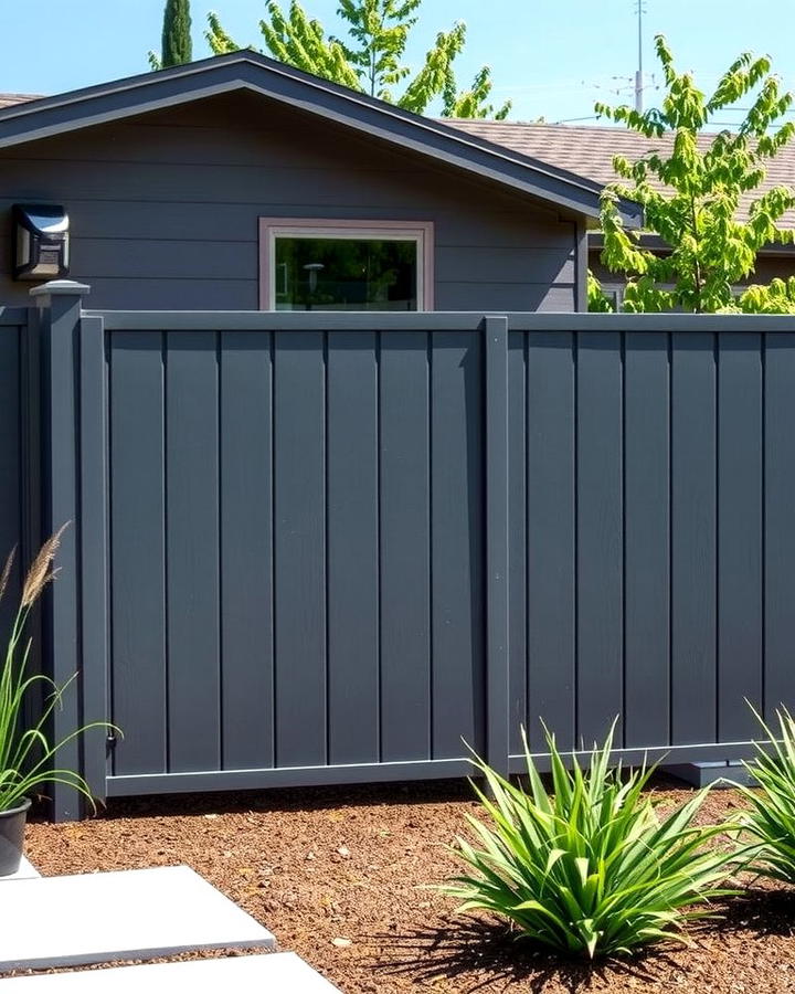 Slate Vinyl Fence - 25 Vinyl Fence Colors