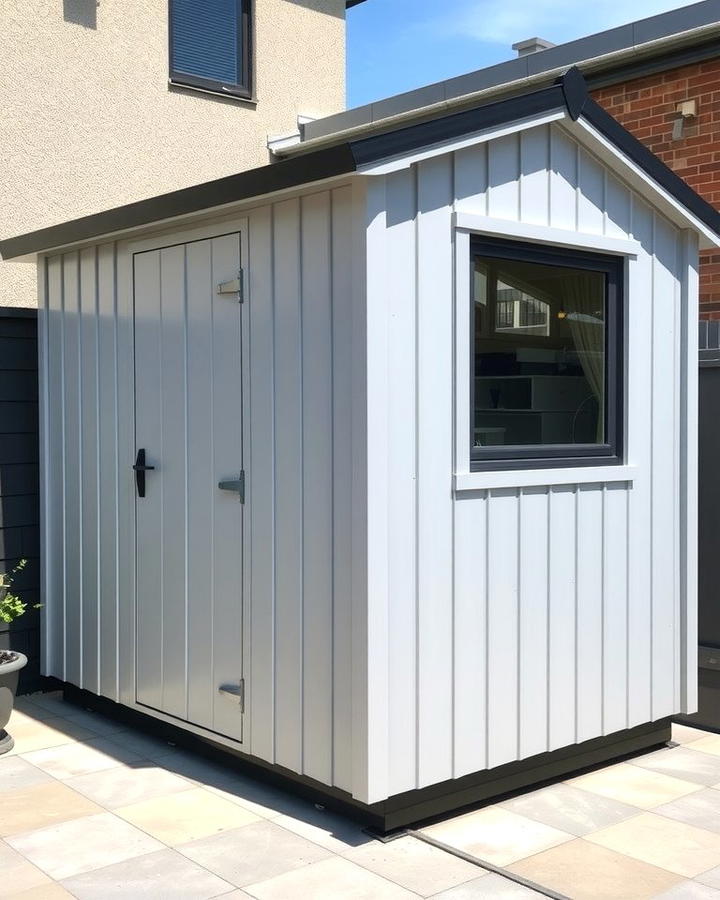 Sleek Silver Gray - 25 Shed Color Ideas