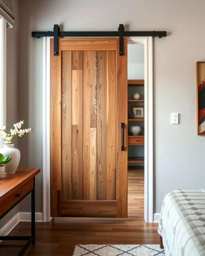 Sliding Barn Doors 2 - 25 Townhouse Interior Design Ideas