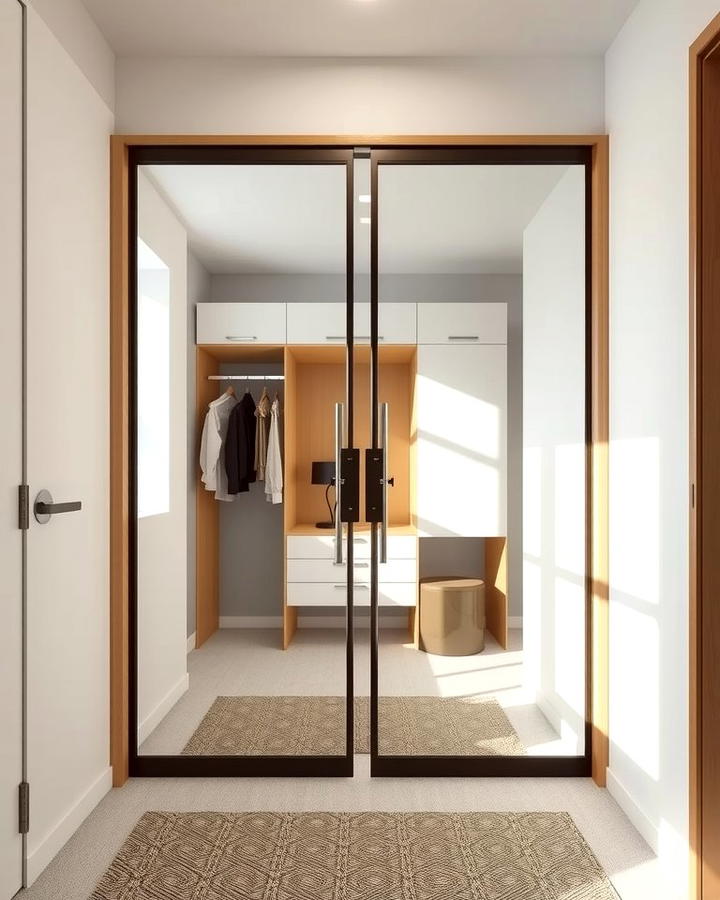 Sliding Door Solutions - 25 Small Dressing Room Ideas