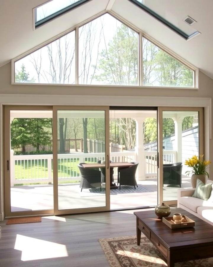 Sliding Glass Doors - 25 Three Season Porch Ideas