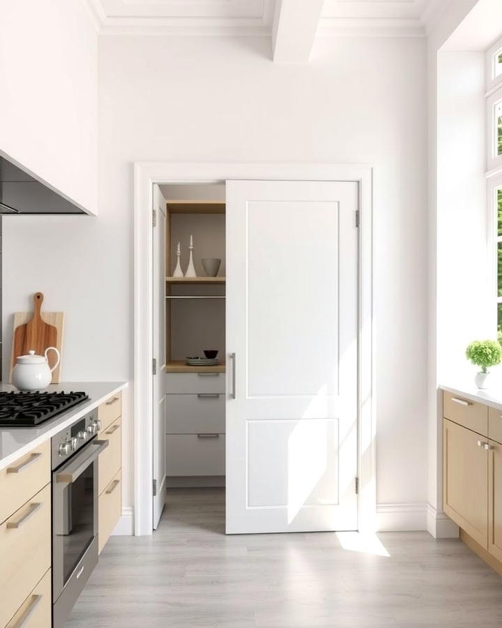 Sliding Pocket Doors - 25 Pantry Door Ideas