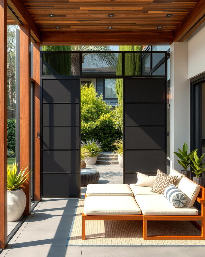 Sliding Privacy Screens - 25 Outdoor Privacy Screen Ideas