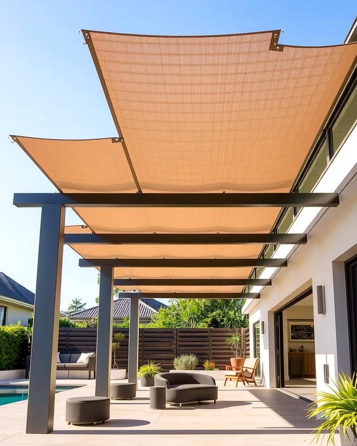 Sliding Roof Panels - 25 Pergola Shade Ideas