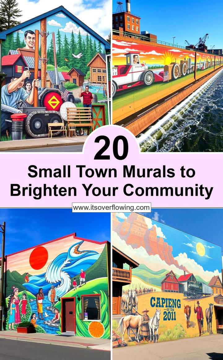 Small Town Murals to Brighten Your Community