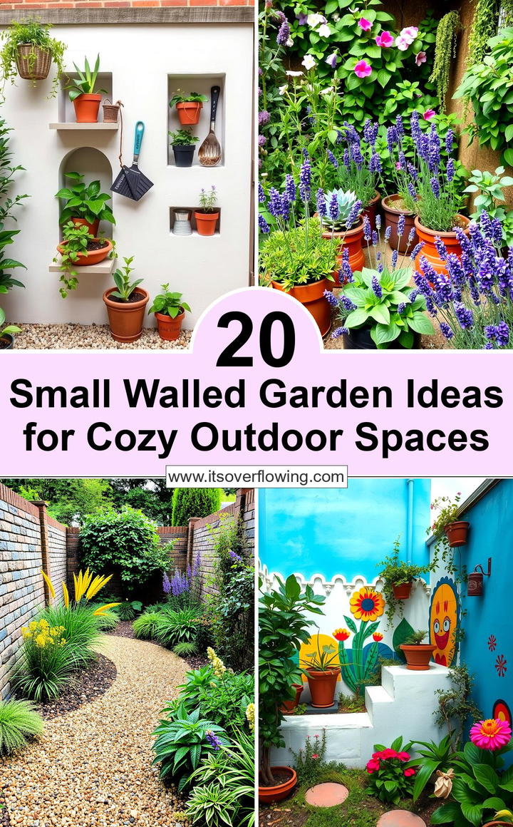 Small Walled Garden Ideas for Cozy Outdoor Spaces