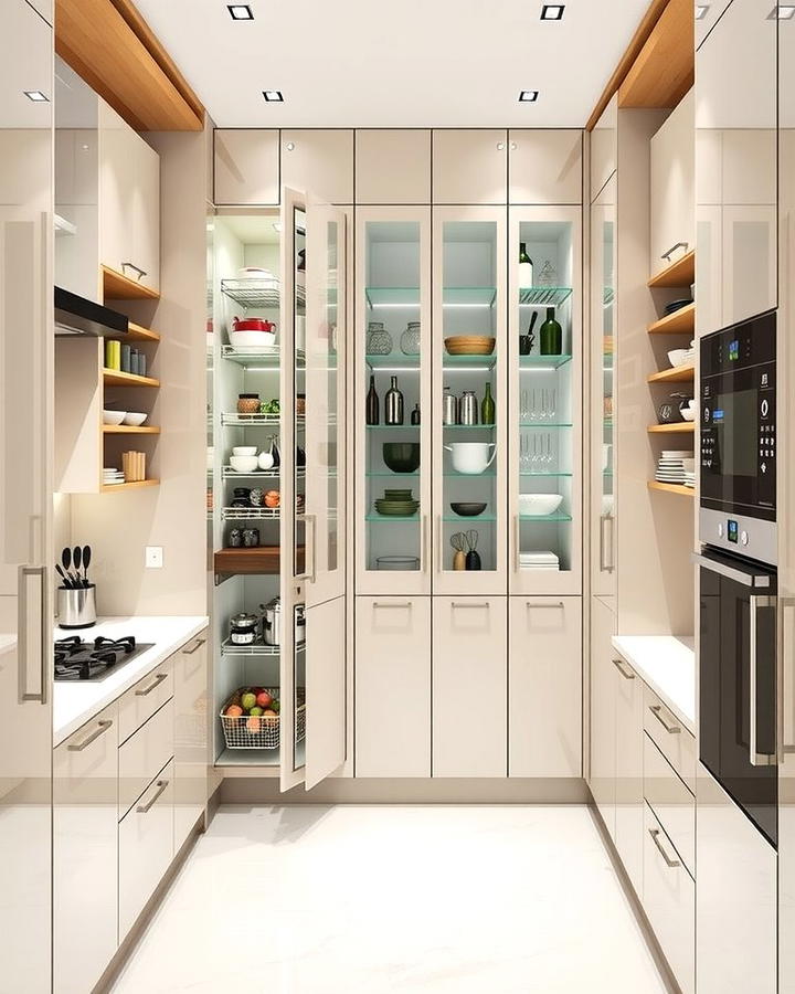 Smart Storage Solutions 2 - 30 Parallel Modular Kitchen Design Ideas