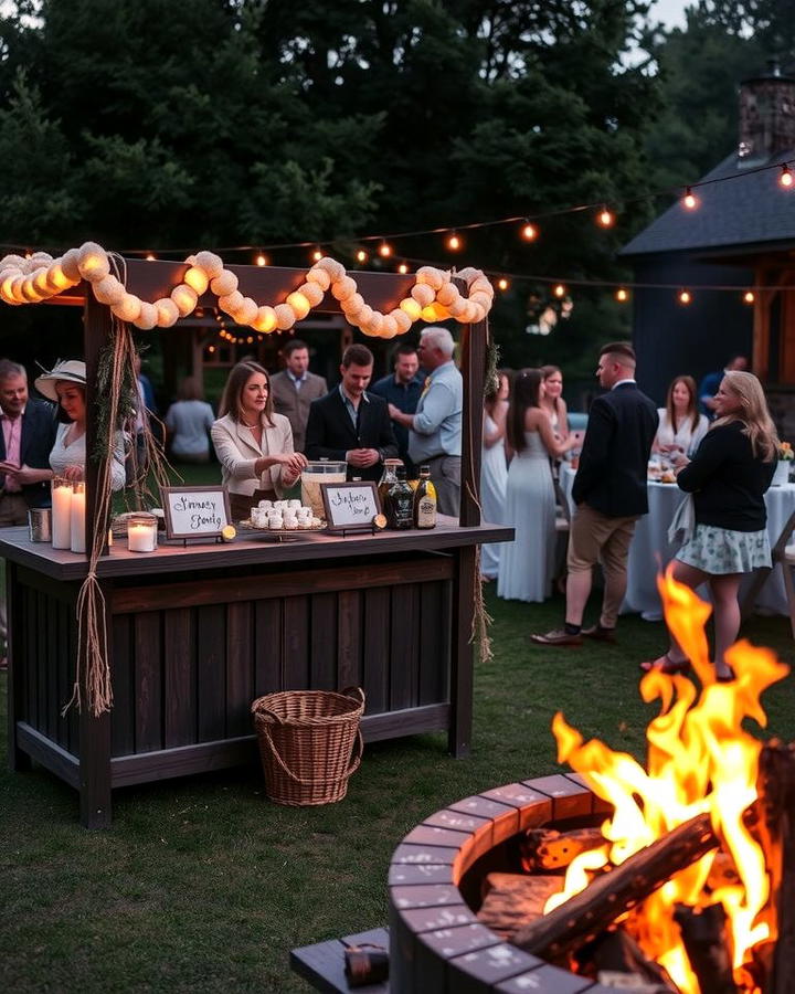 Smores Bar Station - 25 Western Wedding Ideas