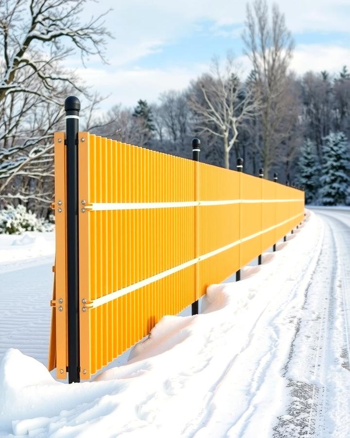 Snow Fence - 25 Temporary Fence Ideas