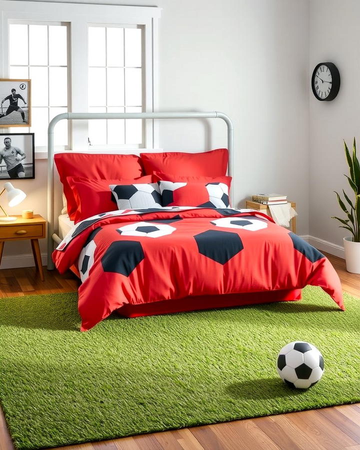 Soccer Themed Bedding Sets - 30 Soccer Themed Bedroom Ideas