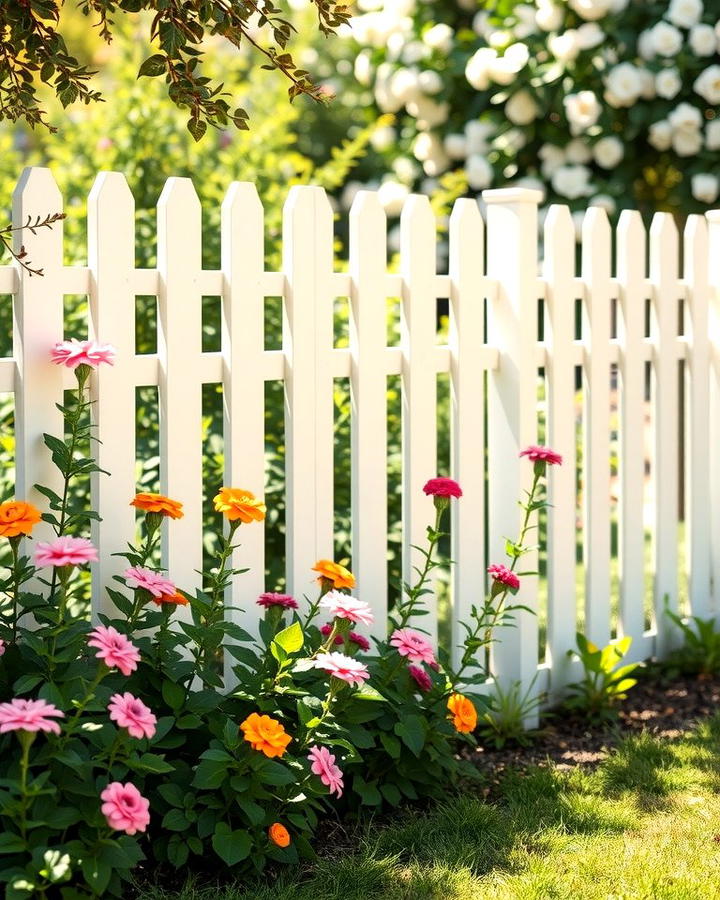 Soft Cream Vinyl Fence - 25 Vinyl Fence Colors