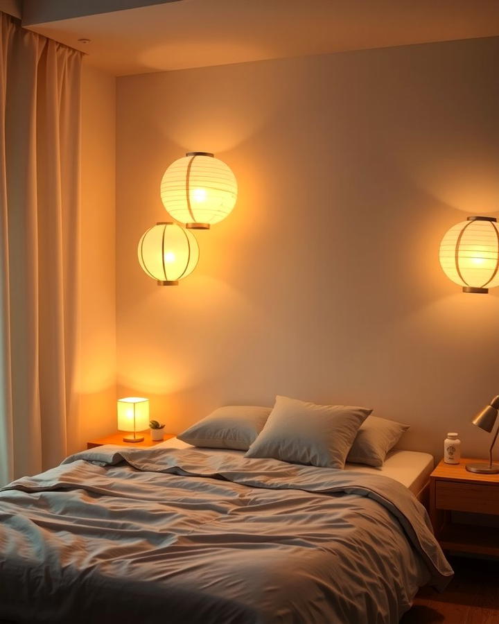 Soft Lighting for a Relaxing Glow - 25 Zen Bedroom Ideas