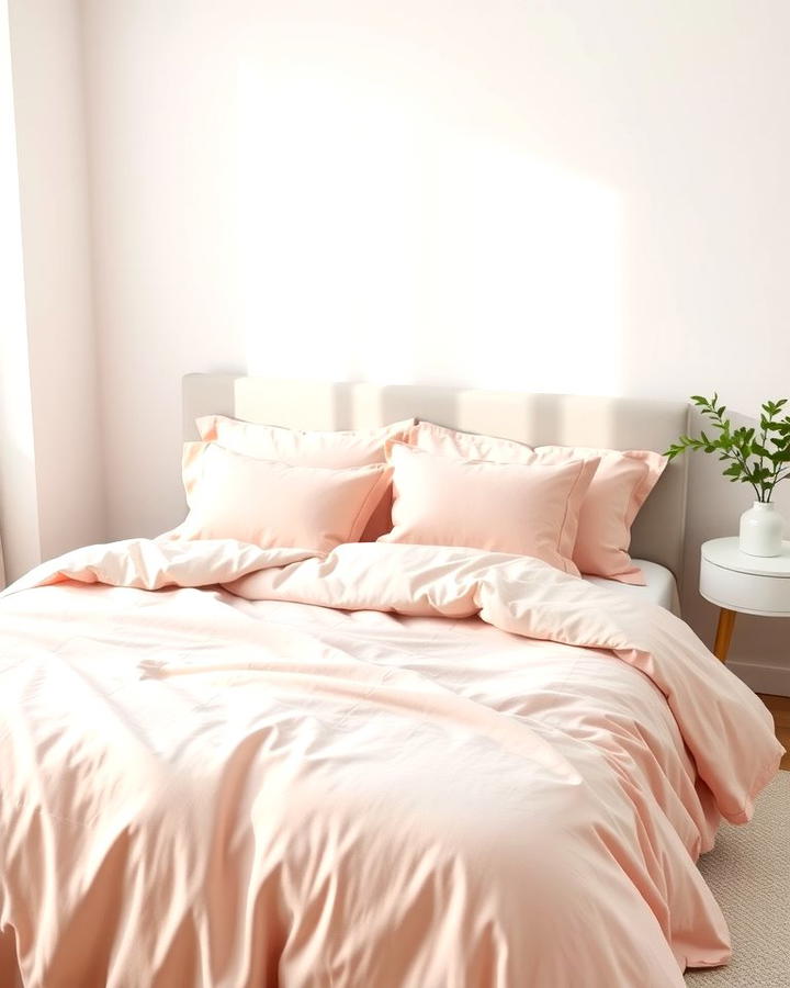 Soft Pink Bedding for a Relaxing Retreat - 25 Pink Room Ideas