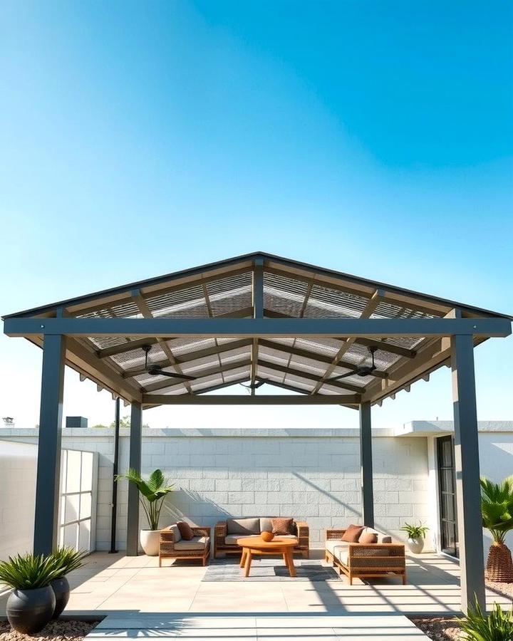 Solar Panel Roofs - 25 Pergola Cover Ideas