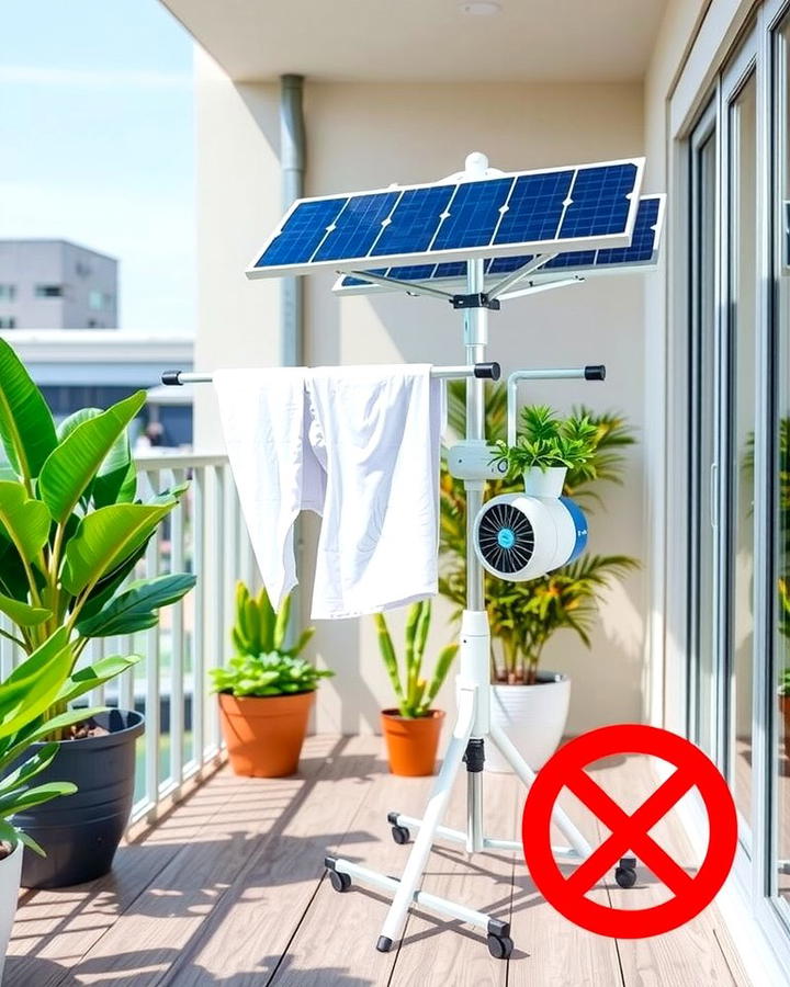 Solar Powered Drying Racks - 25 Outdoor Clothesline Ideas