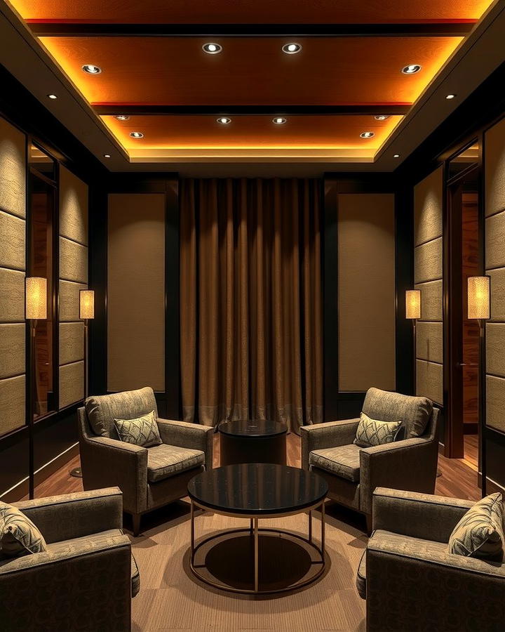 Soundproofing Elements - 30 Cigar Room Ideas