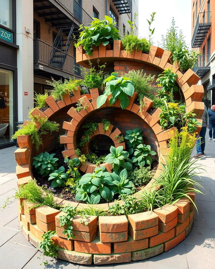 Spiral Herb Gardens - 25 Urban Garden Ideas