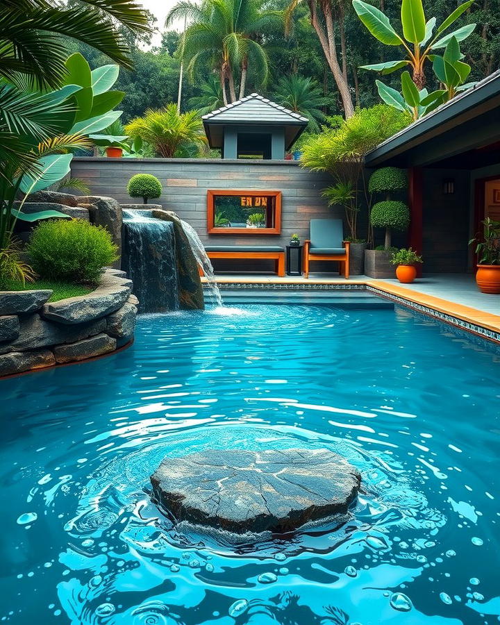 Spool Pool with Waterfall - 25 Spool Pool Ideas