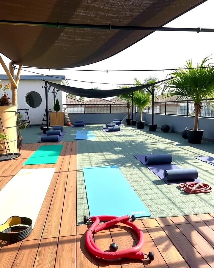 Sports and Fitness Zone - 25 Terrace Design Ideas