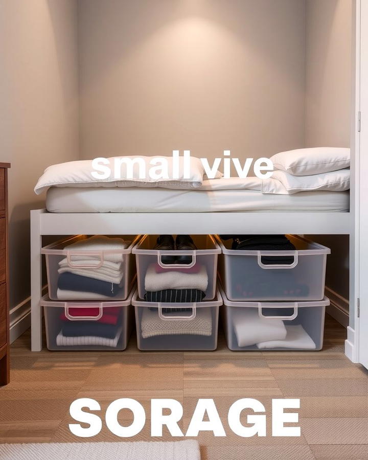 Stackable Storage Bins 2 - 25 Small Apartment Storage Ideas