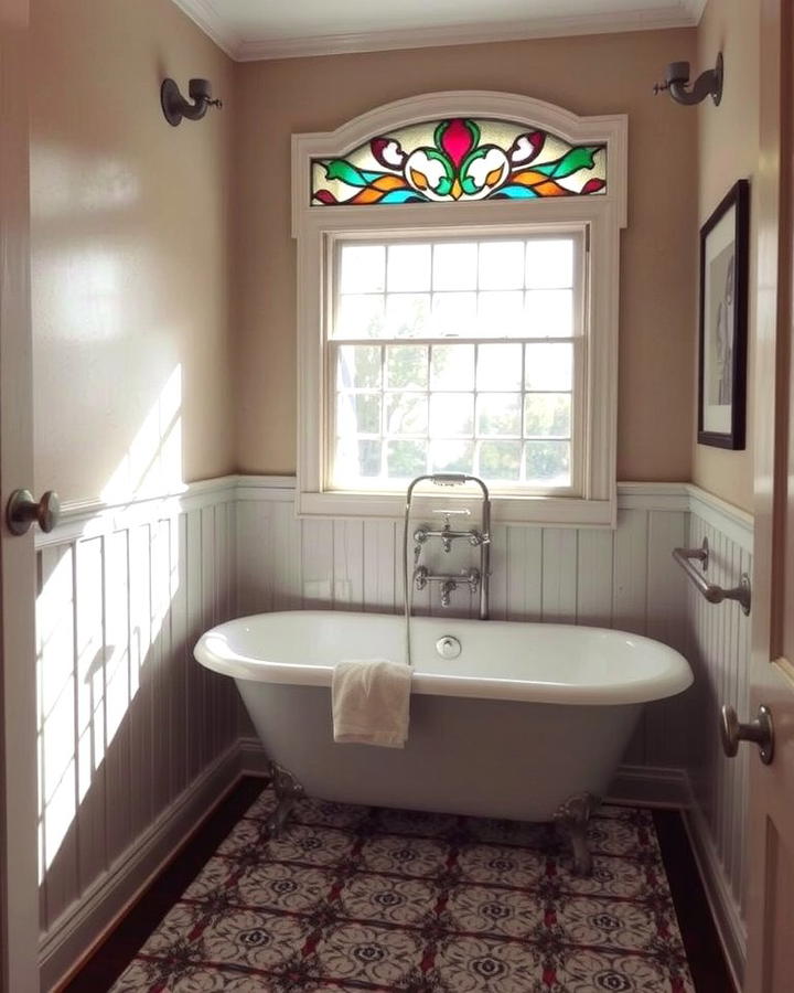 Stained Glass Trim Accents - 25 Window Trim Ideas