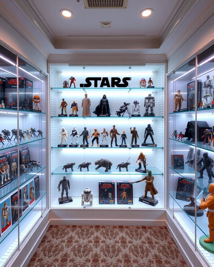 Star Wars Action Figure Display - 25 Star Wars Room Ideas