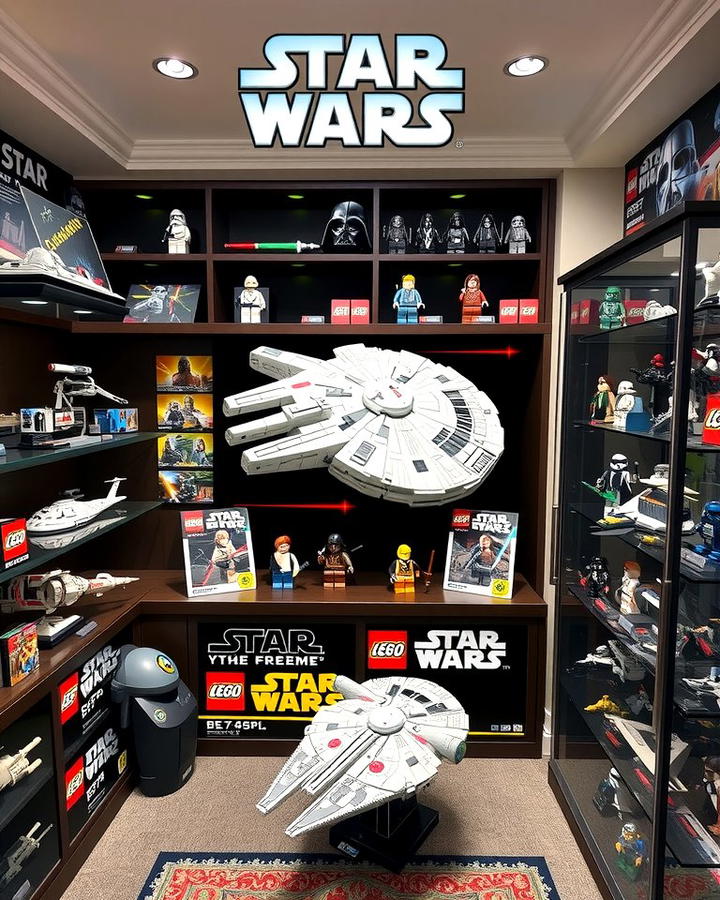 Star Wars LEGO Displays - 25 Star Wars Room Ideas