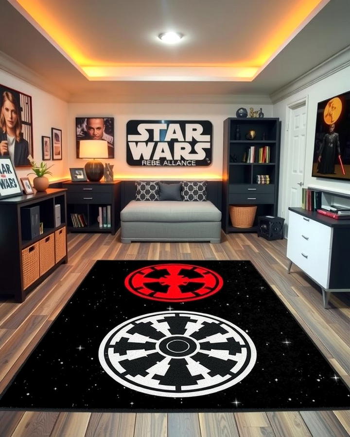 Star Wars Themed Rugs - 25 Star Wars Room Ideas