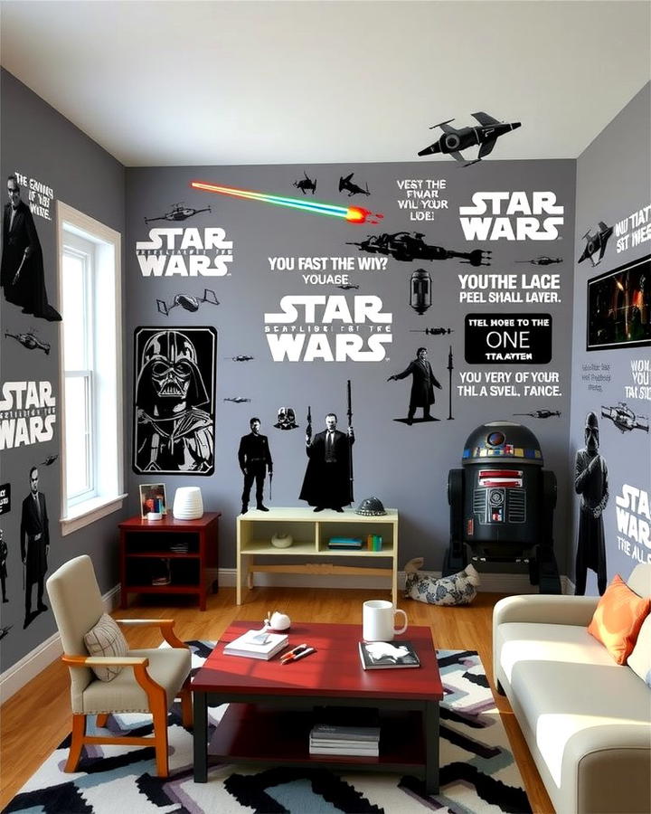 Star Wars Wall Decals - 25 Star Wars Room Ideas