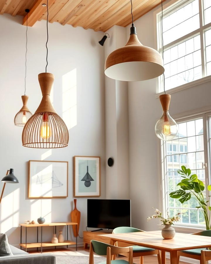 Statement Lighting Fixtures - 25 Scandinavian Interior Design Ideas