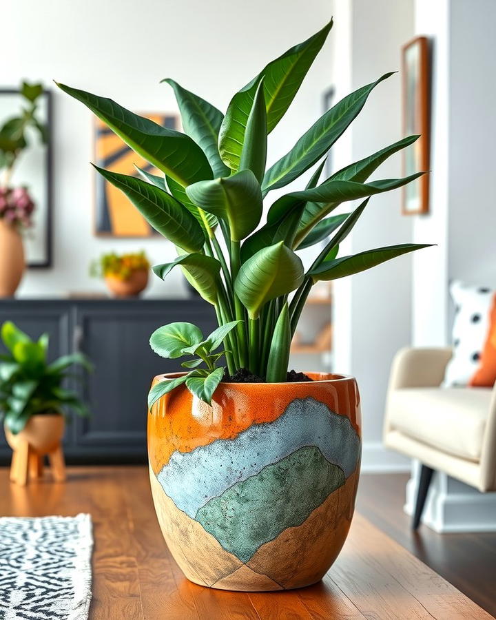 Statement Planters - 25 Plant Room Ideas