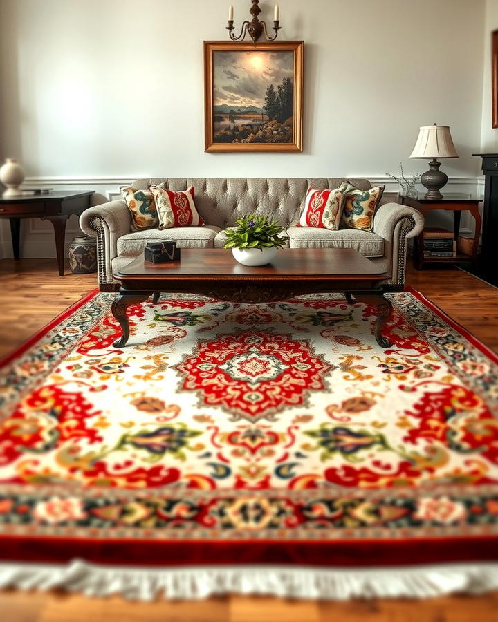 Statement Rugs - 25 Traditional Interior Design Ideas