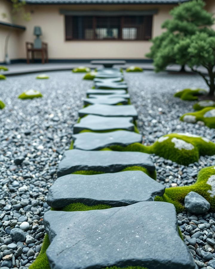 Stepping Stone Pathways 2 - 25 Zen Garden Ideas