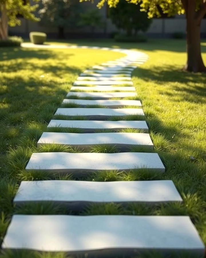 Stepping Stone Pathways for Simplicity - 25 Paver Walkway Ideas