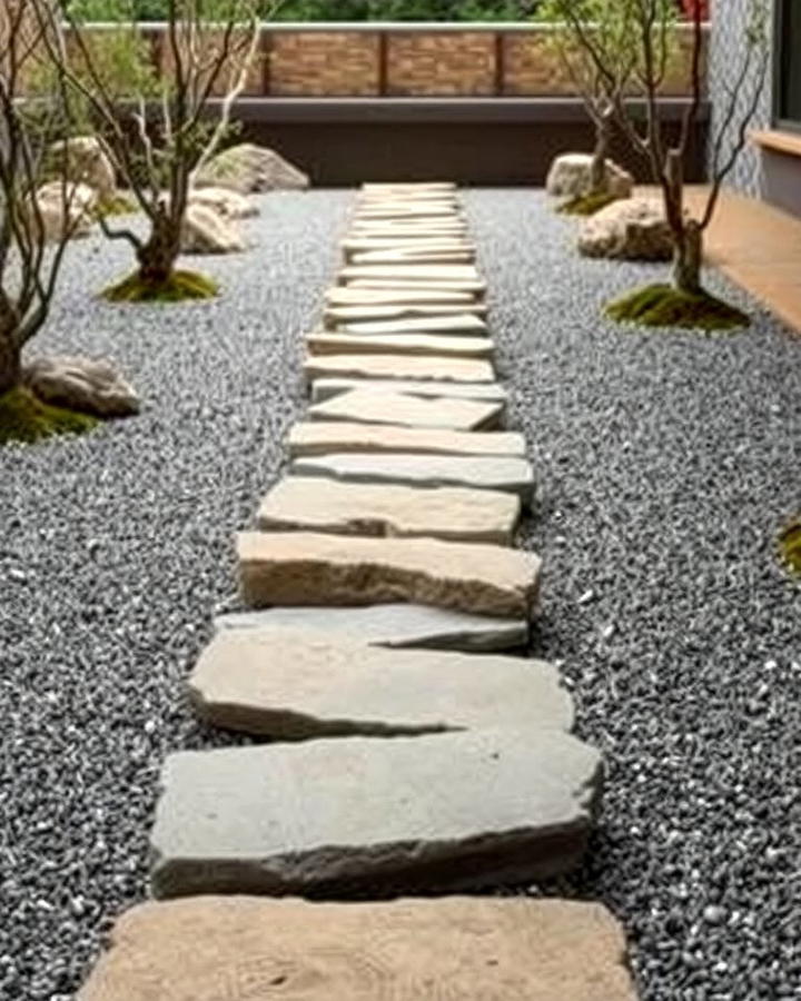 Stepping Stone Pathways - 25 Zen Garden Ideas