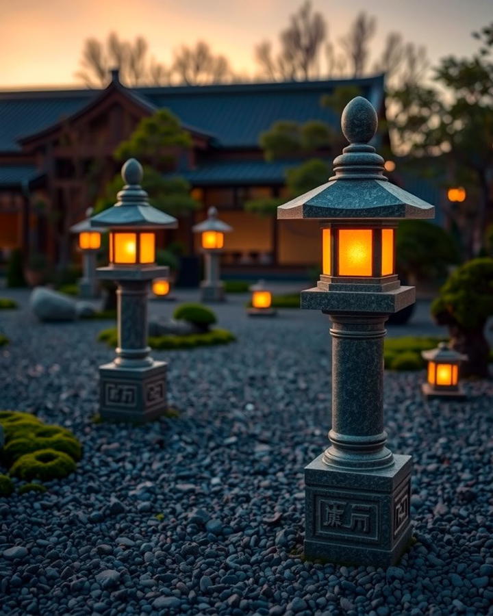 Stone Lanterns - 25 Zen Garden Ideas