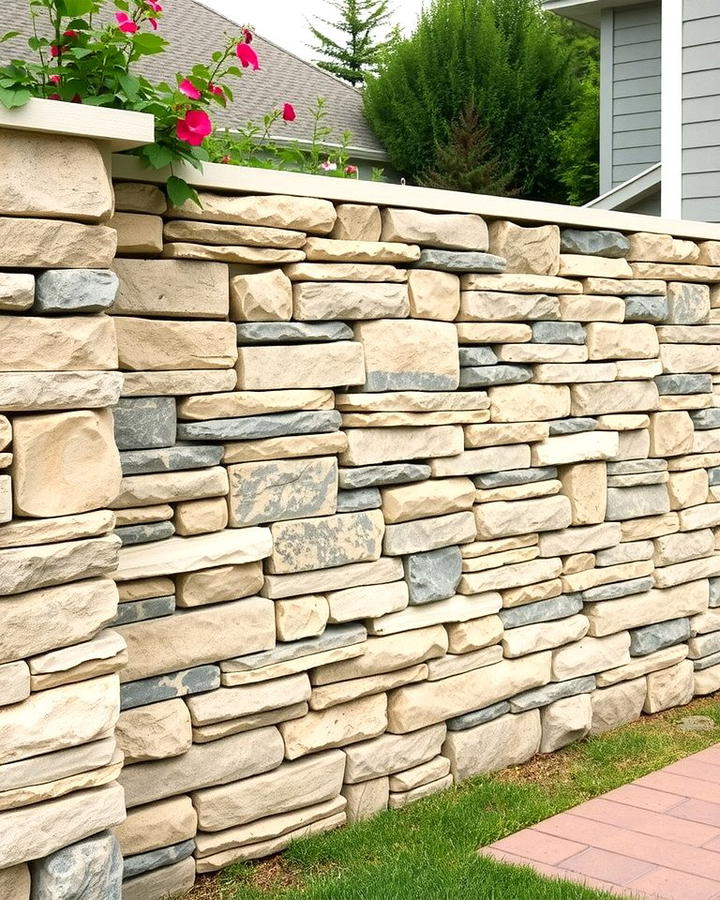 Stone Walls - 25 Outdoor Privacy Screen Ideas